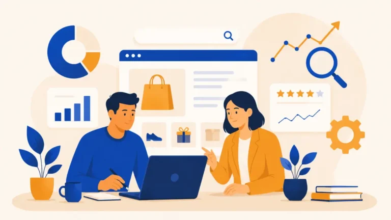 Illustration : agence seo e commerce