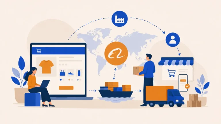 Illustration : alibaba dropshipping