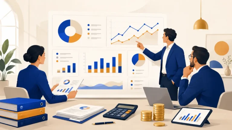 Illustration : bilan financier