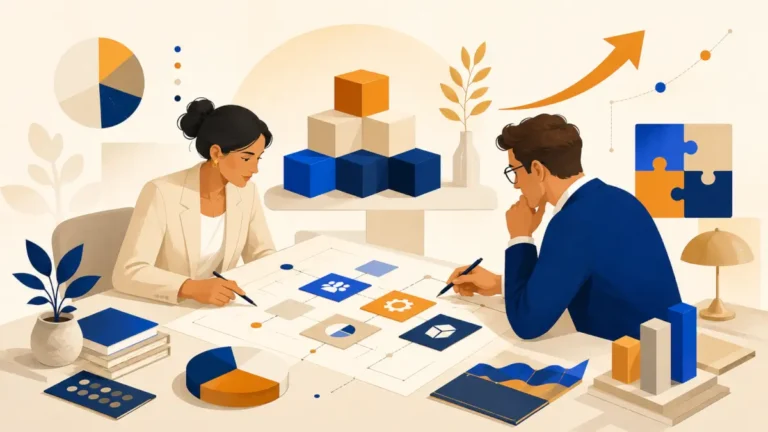 Illustration : Business model vs business plan