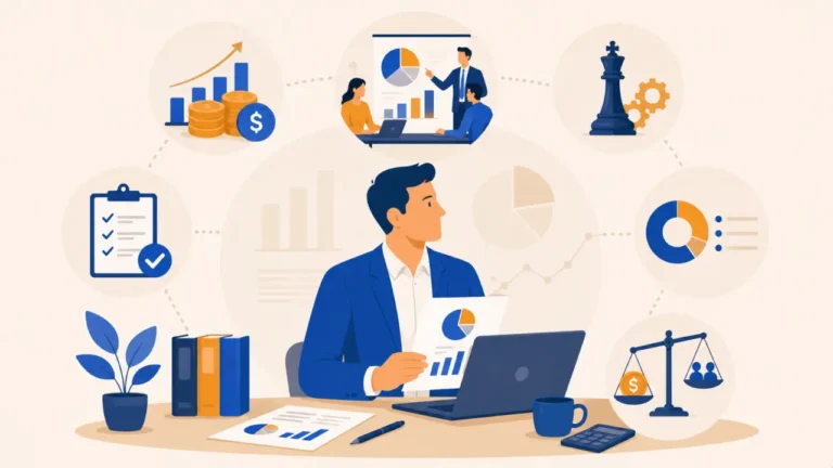 Illustration : cfo definition in finance