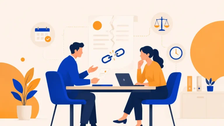 Illustration : comment rompre cdd