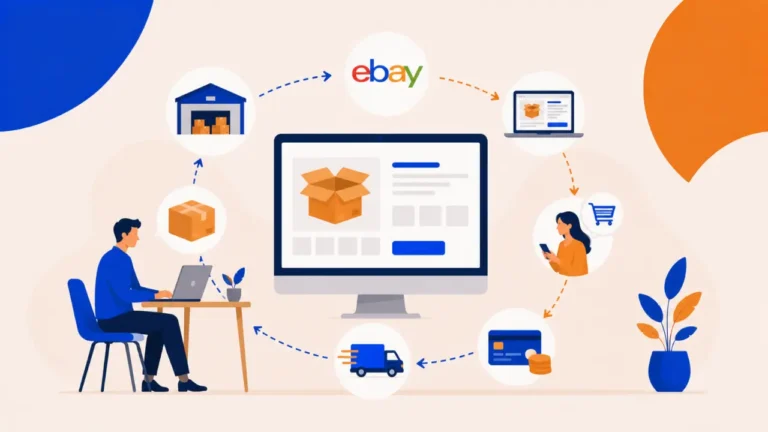 Illustration : Dropshipping sur eBay