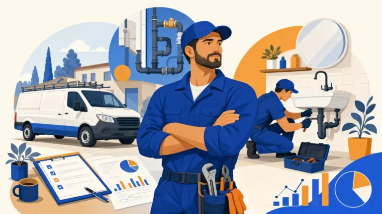Illustration : Entreprise de plomberie