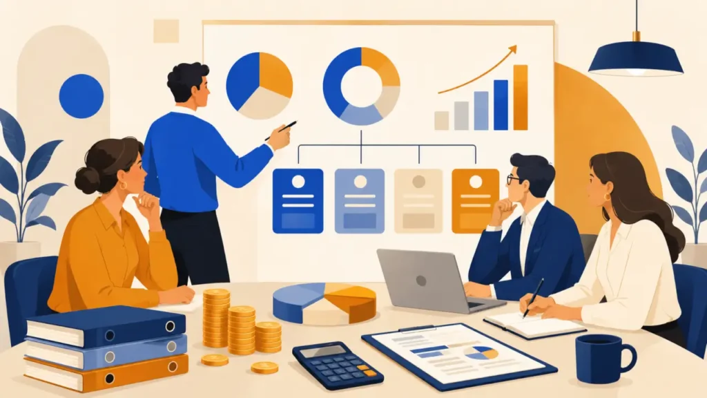 Illustration : exemple plan de financement