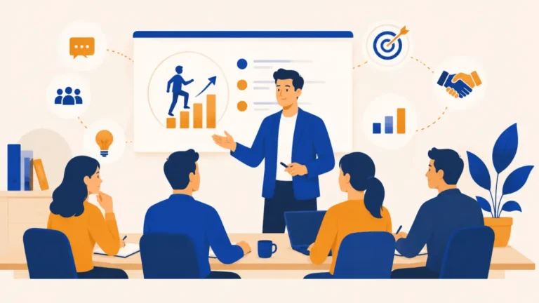 Illustration : formation pour commerciaux