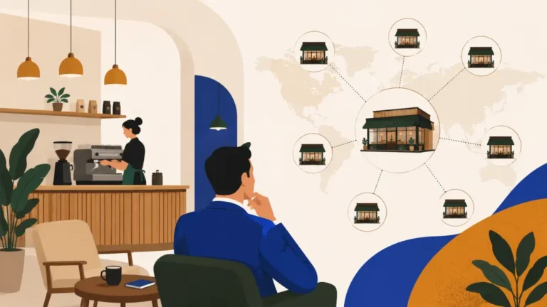 Illustration : Franchise Starbucks en France