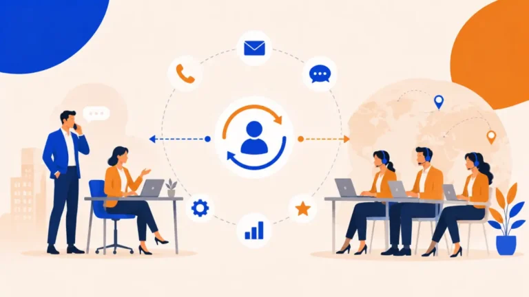 Illustration : gestion relation client externalisation