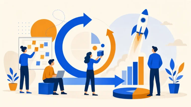 Illustration : Lean startup