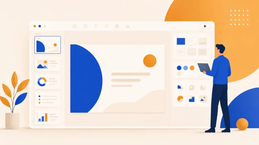 Illustration : logiciel diaporama