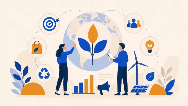 Illustration : marketing durable