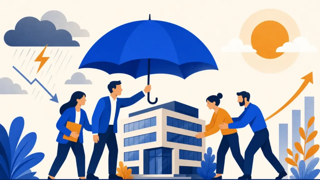 Illustration : plan de sauvegarde entreprise