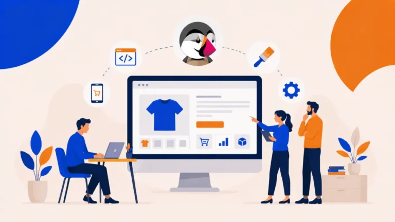 Illustration : prestashop agence