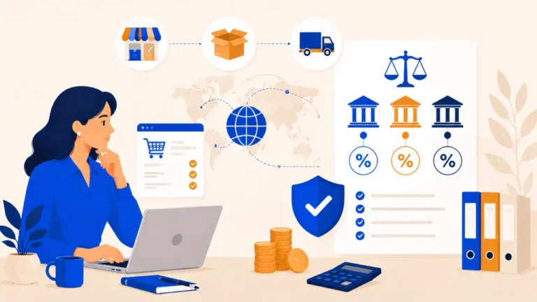 Illustration : Quels sont les régimes fiscaux du dropshipping ?