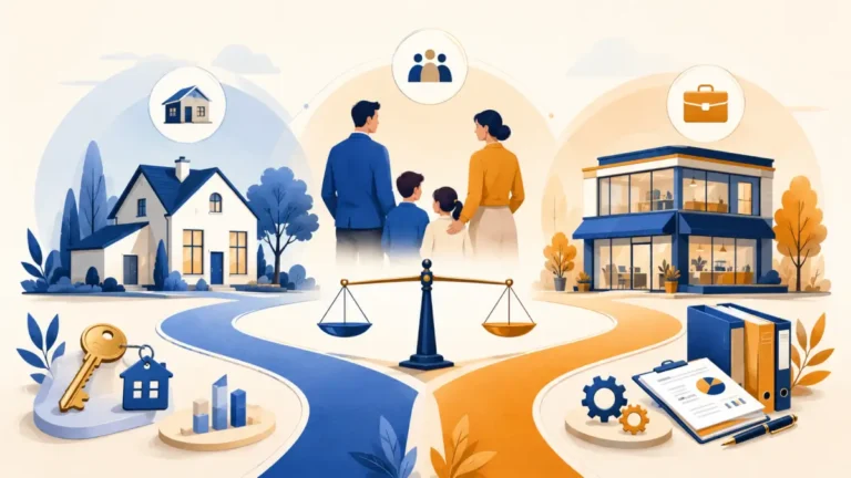Illustration : SCI ou SARL de famille