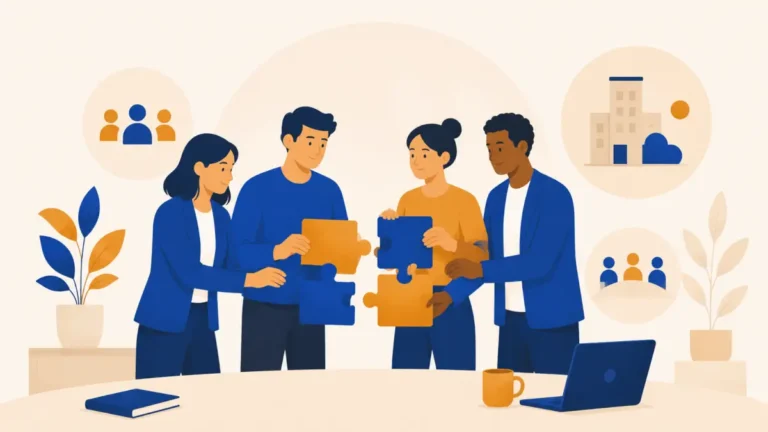 Illustration : societe de personnes