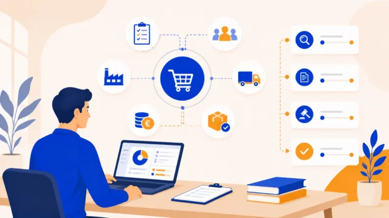 Illustration : E-procurement